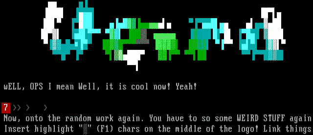 rorshack's werid font tutorial